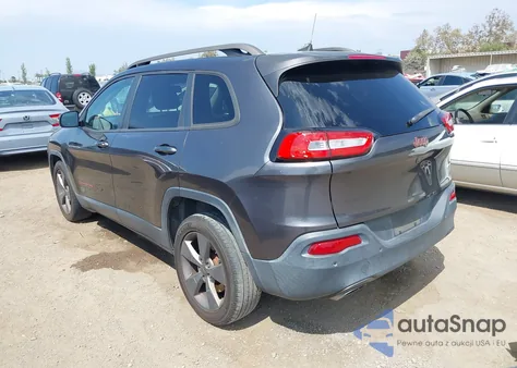 2016 Jeep Cherokee 75Th Anniversary z USA, uszkodzony, nr VIN 1C4PJLCS0GW275059